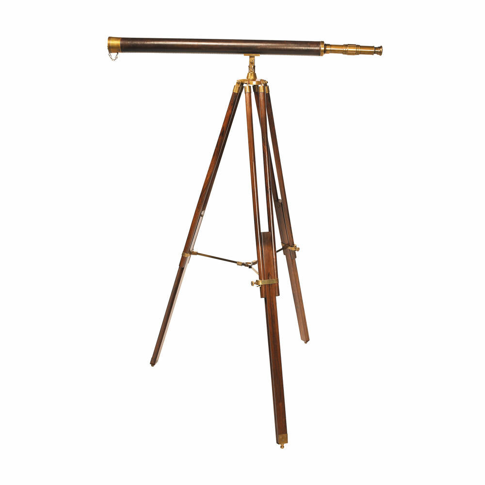 Authentic Models Avalon Telescope, telescope, telescope, with tripod, wood / brass, KA038