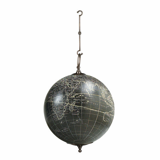 Authentic Models Hanging Globe Vaugondy Hanging L, Globe, Decoration, Aluminium / Plastic / Paper, GL071