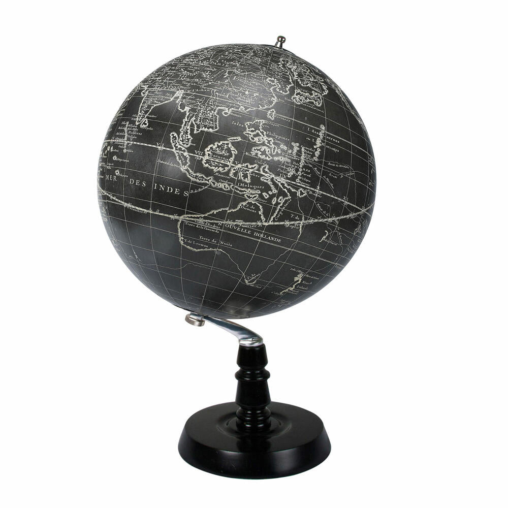 Authentic Models Globus Vaugondy modern, decorative globe, wood / aluminum / plastic / paper, GL077