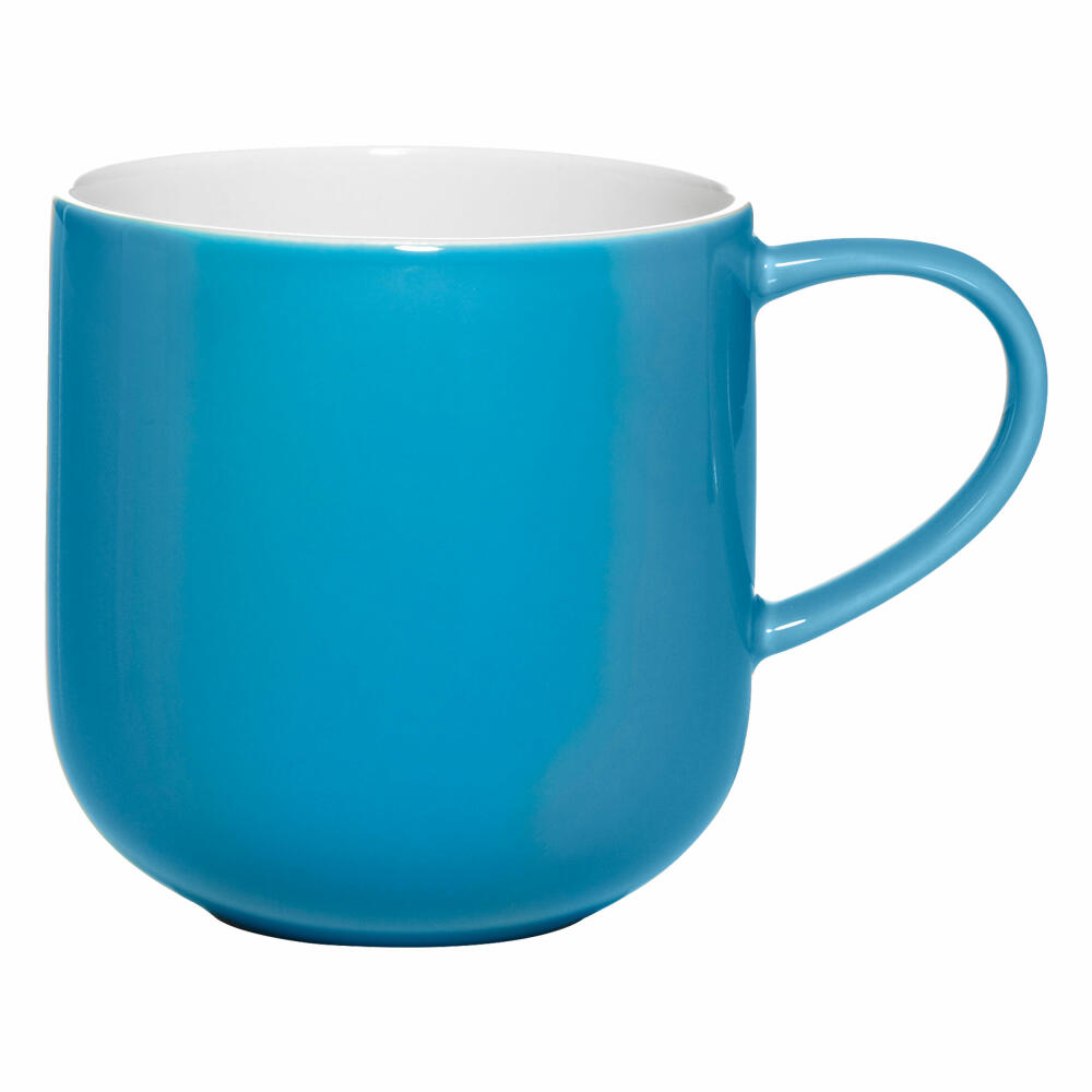 ASA Selection Coppa mug, coffee mug, fine bone, turquoise, 400 ml, 19100381