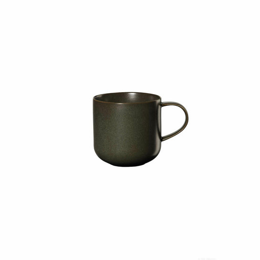 ASA Selection coppa nori Henkelbecher, Kaffeetasse, Becher, Kaffee Tasse, Tee, Porzellan, Grün, 400 ml, 19100192