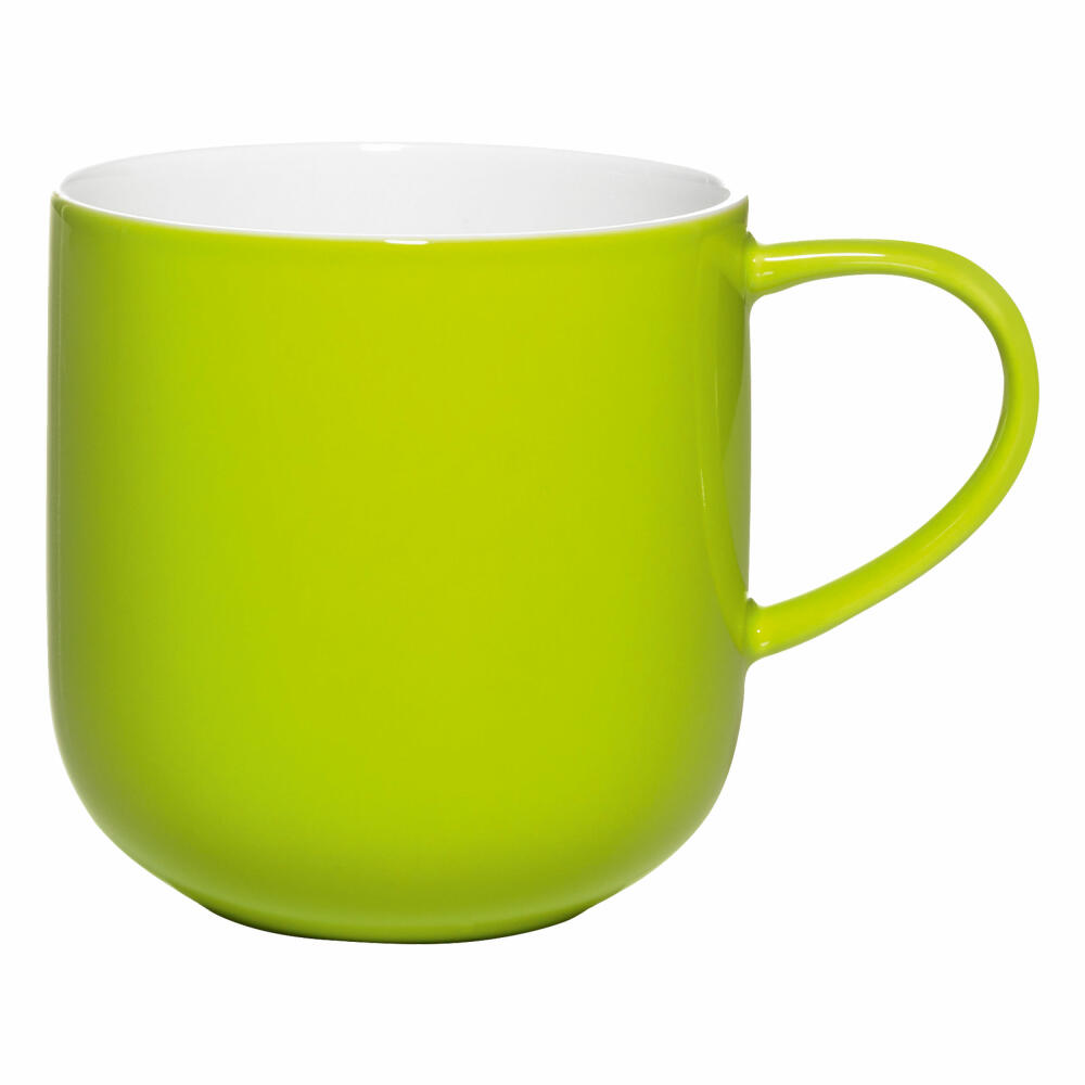 ASA Selection Coppa mug, coffee mug, fine bone, kiwi green, 400 ml, 19100801