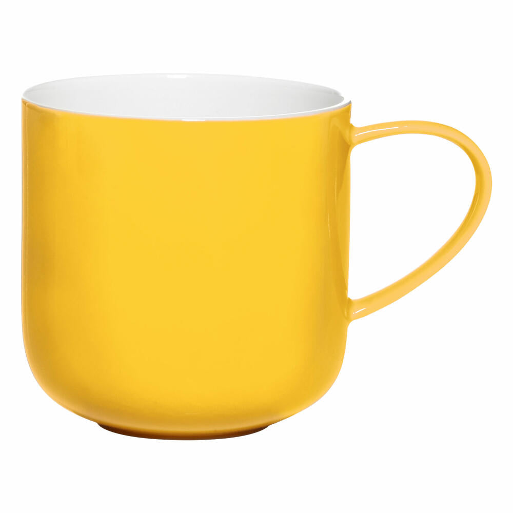 ASA Selection Coppa mug, coffee mug, fine bone, yellow, 400 ml, 19100346