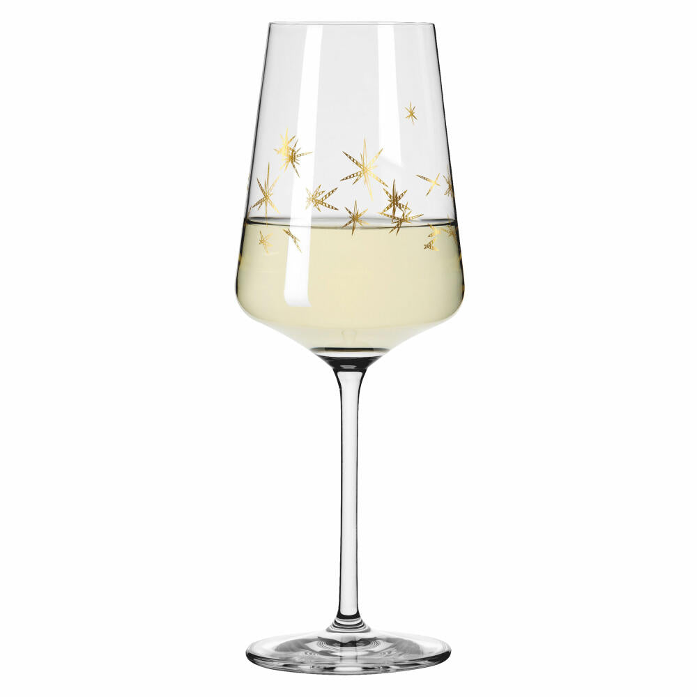 Ritzenhoff white wine glass Celebration Deluxe 003, set of 6, Romi Bohnenberg, crystal glass, 400 ml, A0454470