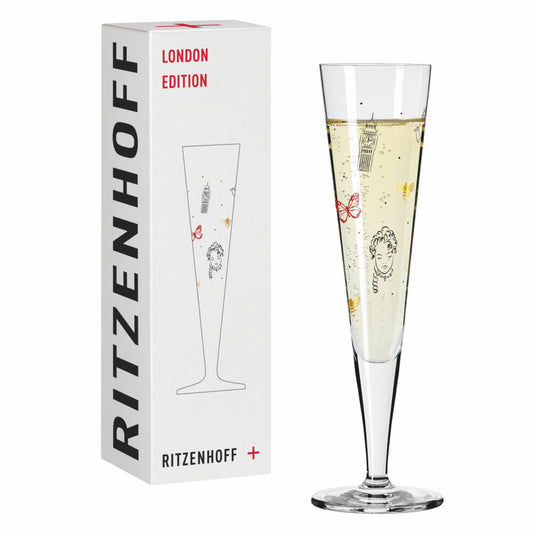Ritzenhoff Champusglas Champus London Edition A. Vasconcelos, Kristallglas, 205 ml, R-1072006