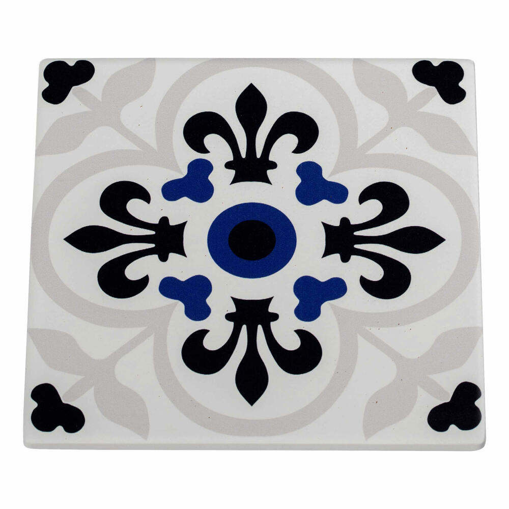 Maxwell &amp; Williams Medina trivet, ceramic trivet, ceramic tray, tray, ceramic/cork, 15 cm, DU0071