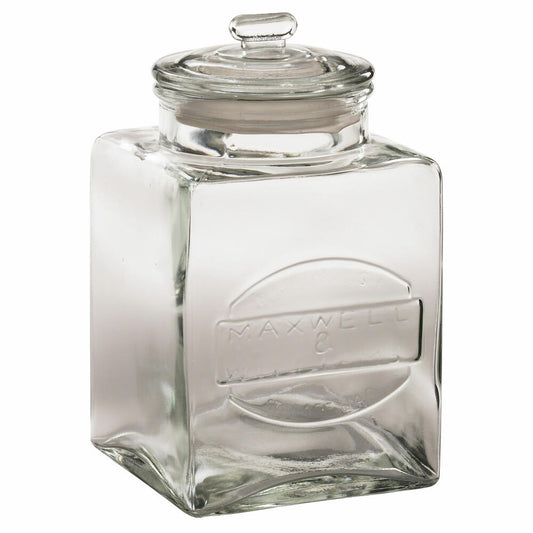 Maxwell &amp; Williams Olde English Storage Jar Wide, Glass Jar, Storage Jar, Jar, 2500 ml, ZY2054