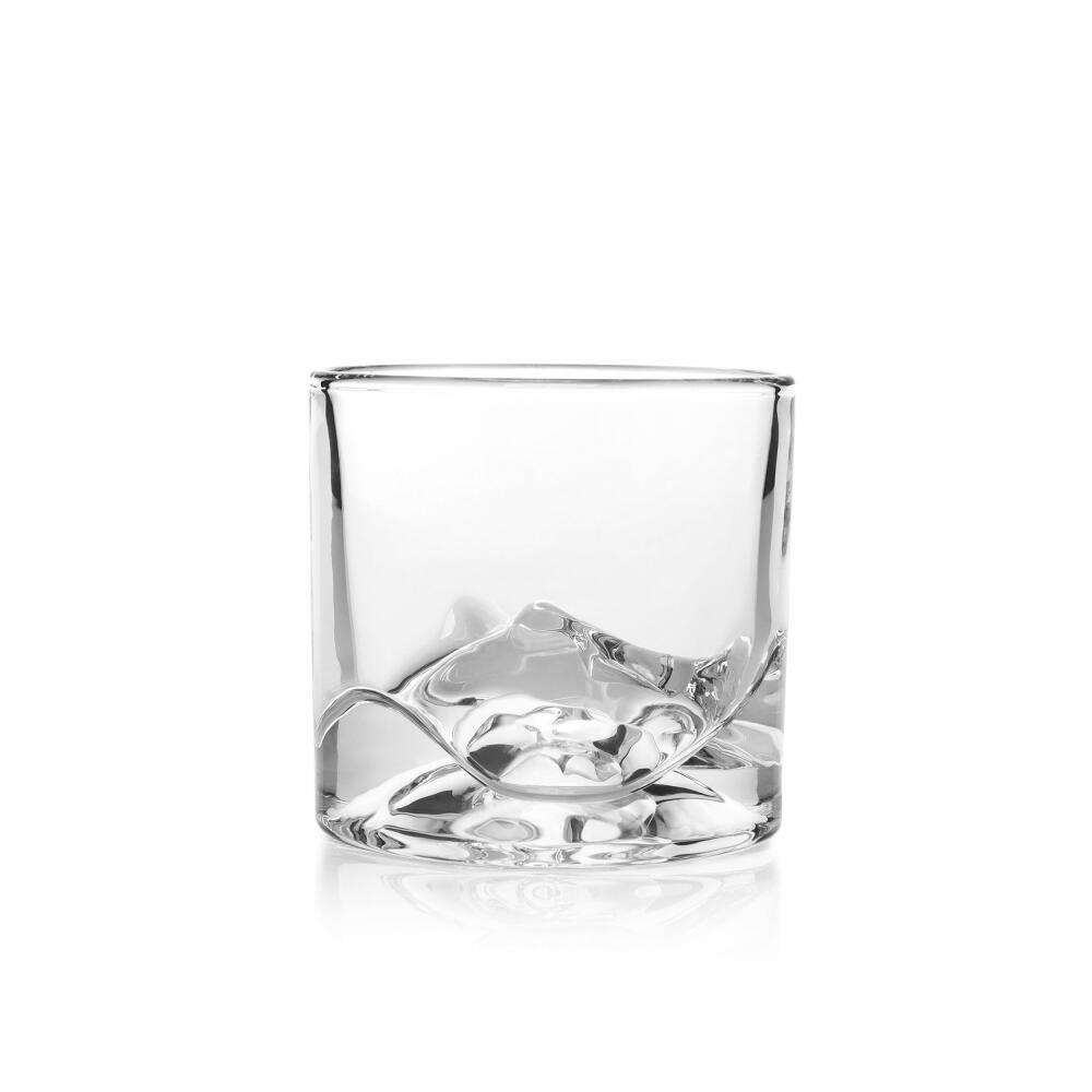 Liiton The Peaks Whiskey Glasses, Set of 4, Whiskey Glass, Whiskey Glass, Tumbler, Crystal Glass, 230 ml, L20800