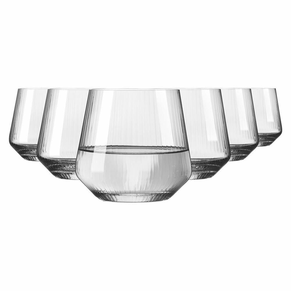 Ritzenhoff Universalglas 6er Set Sonnenschliff Allround, Kristallglas, 420 ml, R-6281002