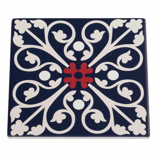 Maxwell &amp; Williams Medina trivet, ceramic trivet, ceramic tray, tray, ceramic/cork, 15 cm, DU0069