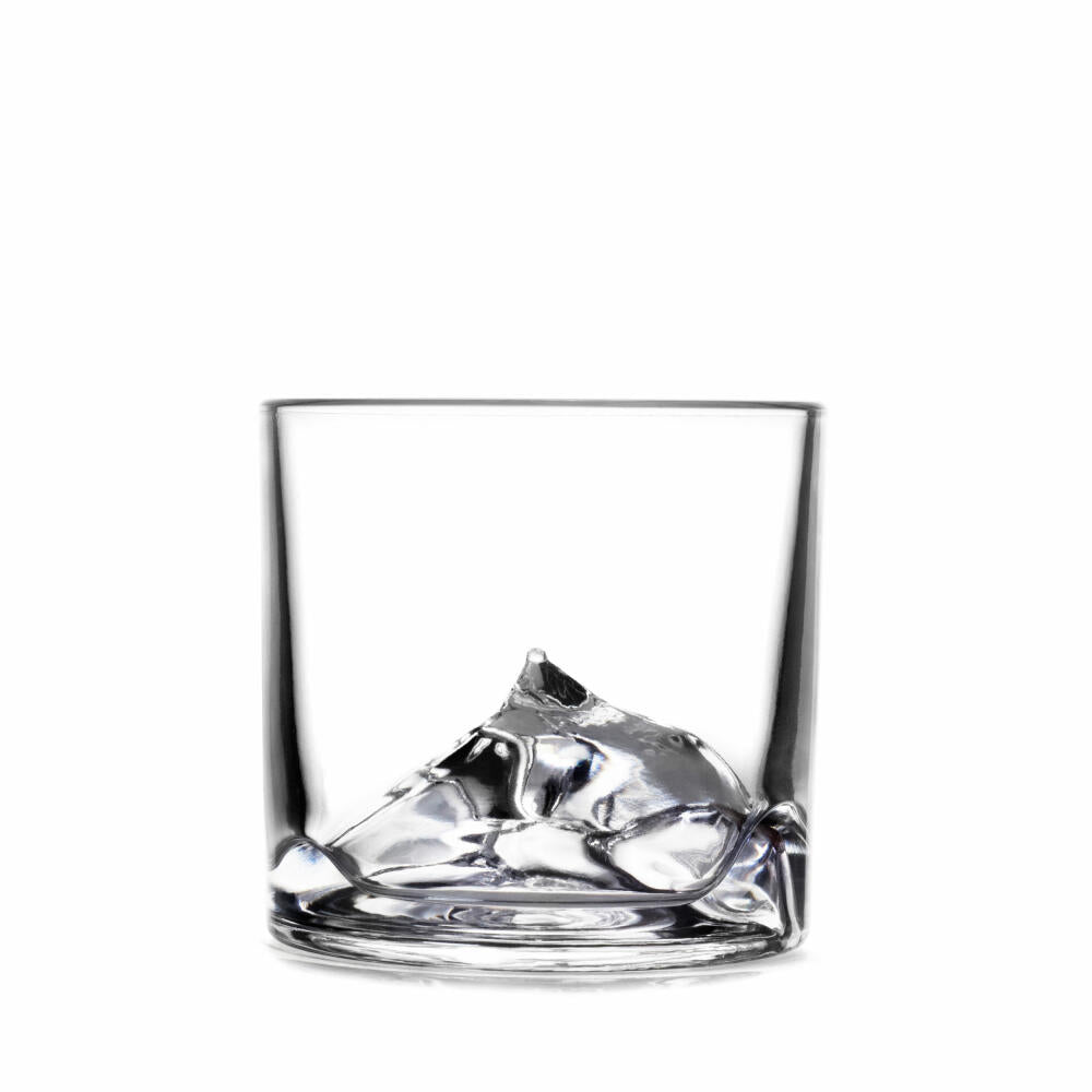 Liiton Everest Whiskey Glasses, Set of 2, Whiskey Glass, Whiskey Glass, Tumbler, Crystal Glass, 270 ml, L20500
