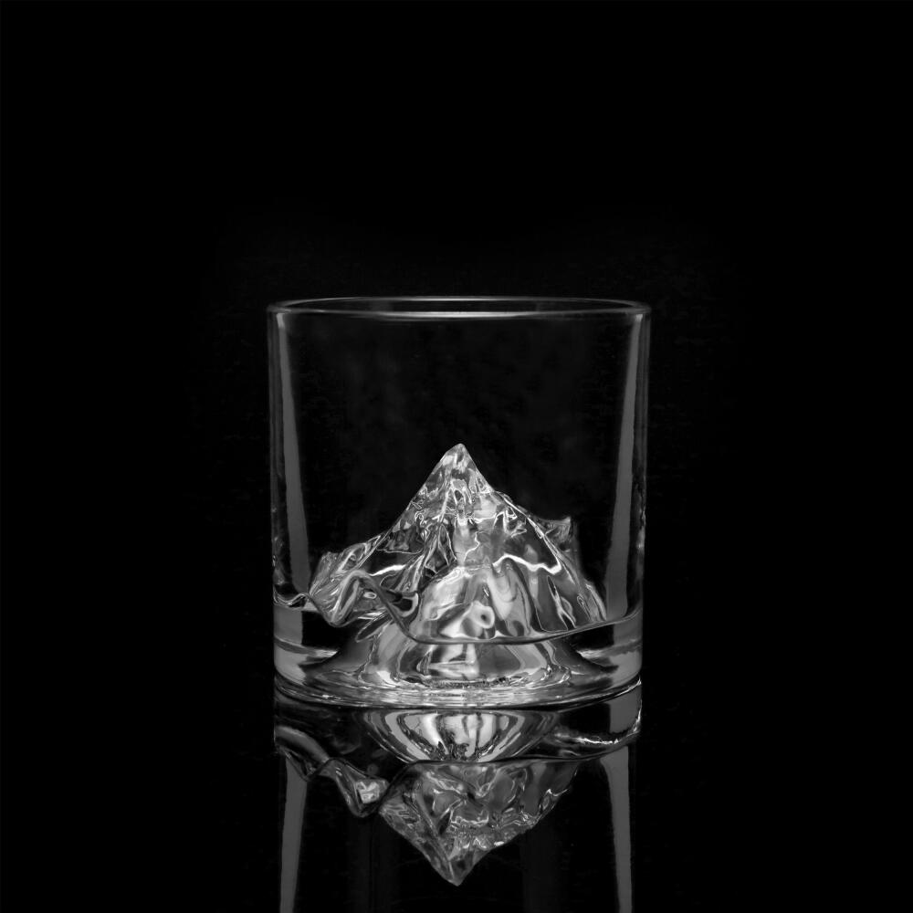 Liiton K2 whiskey glasses, set of 2, whiskey glass, whiskey glass, tumbler, crystal glass, 250 ml, L60300