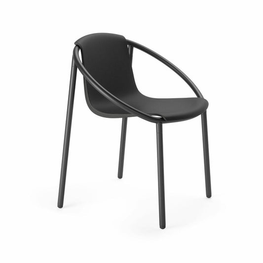 Umbra Ringo Chair, Dining Chair, Patio Chair, Steel, Plastic, Black, 55 x 64 x 74 cm, 1018223-040