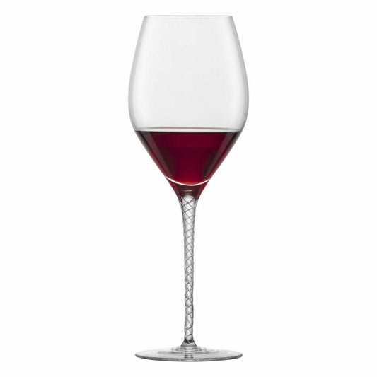 Zwiesel Glas Handmade Bordeaux Rotweinglas Spirit Kristall 2er Set, Wein Glas, 609 ml, 121623