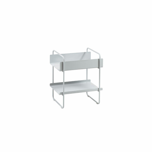 Zone Denmark Console Table A-Console Table, Side Table, Sofa Table, Shelf, Metal, Soft Grey, H 55.7 cm, 26994