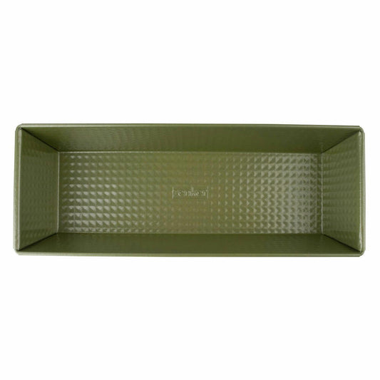 Zenker Green Vision loaf pan, baking pan, cake pan, sheet steel, Sparkling Green, 30 cm, 7454