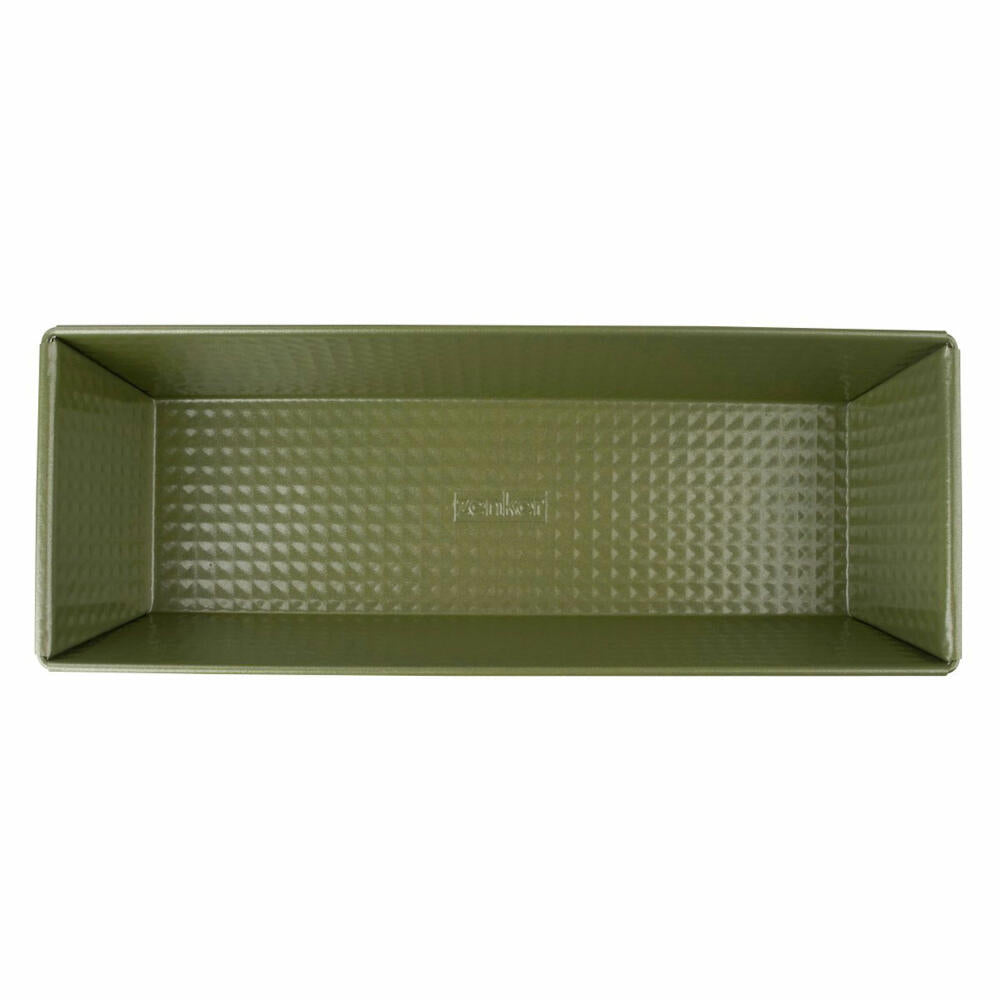 Zenker Kastenform Green Vision, Backform, Kuchenform, Stahlblech, Sparkling Green, 30 cm, 7454