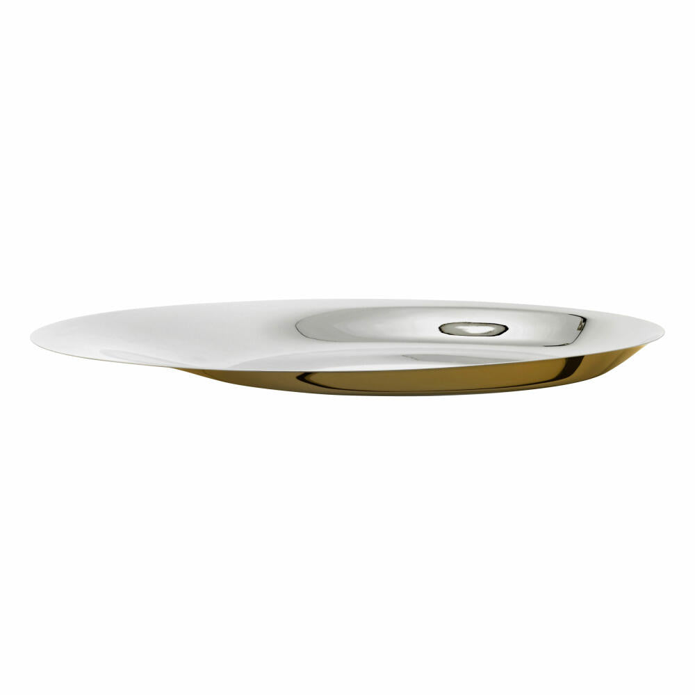 Stelton Foster Schale, Obstschale, Servierschale, Dekoschale, Edelstahl, Gold, Ø 46 cm, 710