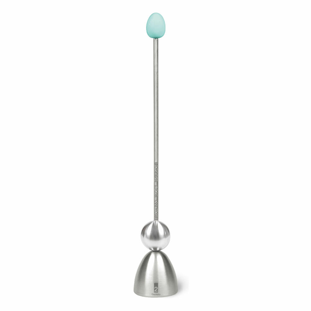 Take2 Clack Retro Edition 2 eggshell breaking point causer, egg topper, egg opener, egg cracker, mint, 99055