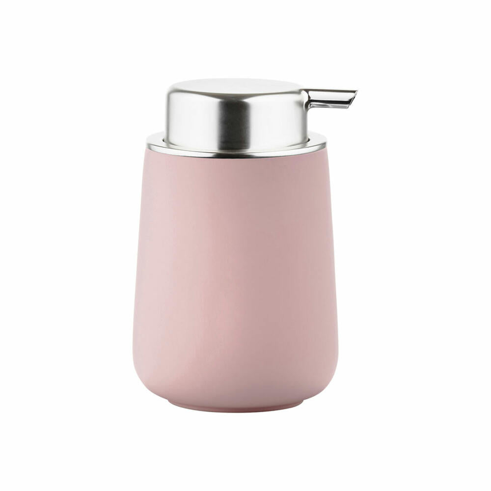 Zone Denmark Soap Dispenser Nova, Soap Dispenser, Dosing Dispenser, Porcelain, Rose, 250 ml, 330118