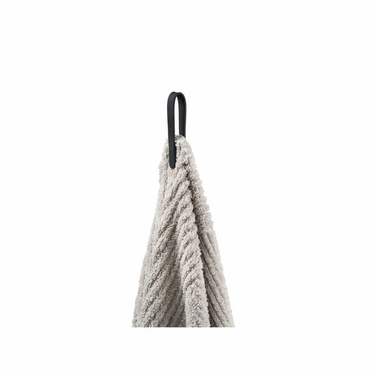 Zone Denmark Handtuchhalter Loop Magnet, 2er Set, Handtuchaufhänger, Handtuchclip, Silikon, Black, 27920