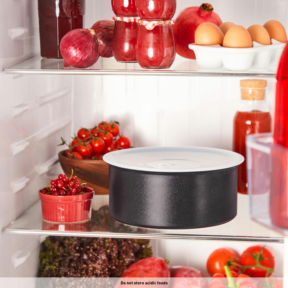 Tefal Ingenio plastic lid set, 3-piece, lid, fresh-keeping lid, for pots and pans, plastic, L98490