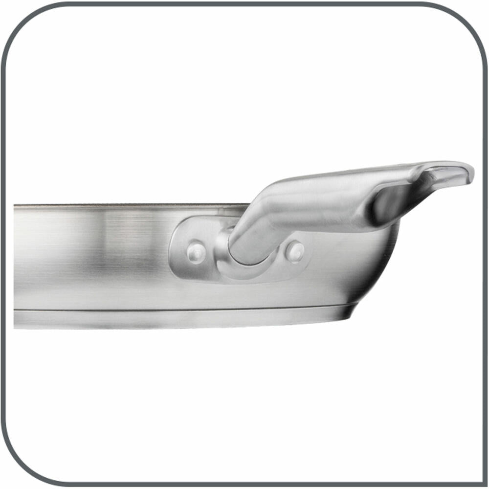 Tefal Virtuoso Pan Unsealed, Frying Pan, Induction Suitable, Stainless Steel, Ø 24 cm, E49204