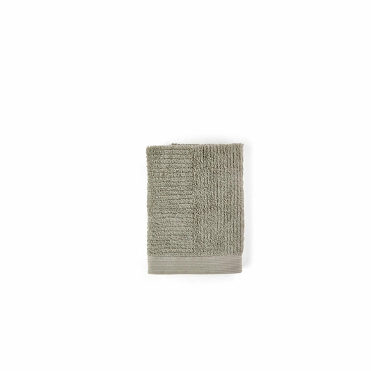 Zone Denmark Towel Classic, Bath Towel, Guest Towel, Cotton, Eucalyptus Green, 70 x 50 cm, 331870