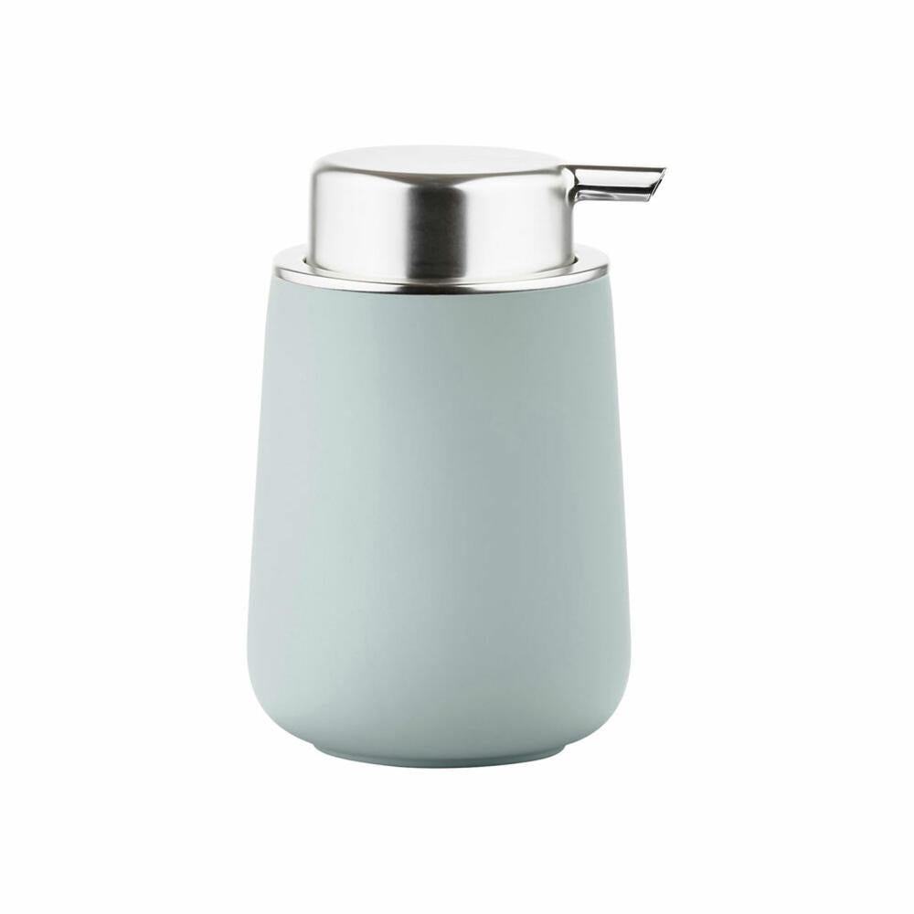 Zone Denmark Soap Dispenser Nova, Soap Dispenser, Dosing Dispenser, Porcelain, Dusty Green, 250 ml, 330122