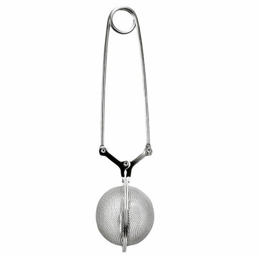 Städter tea and spice tongs, tea tongs, spice ball, tea ball, spice egg, tea strainer, stainless steel, Ø 6.5 cm, 703032