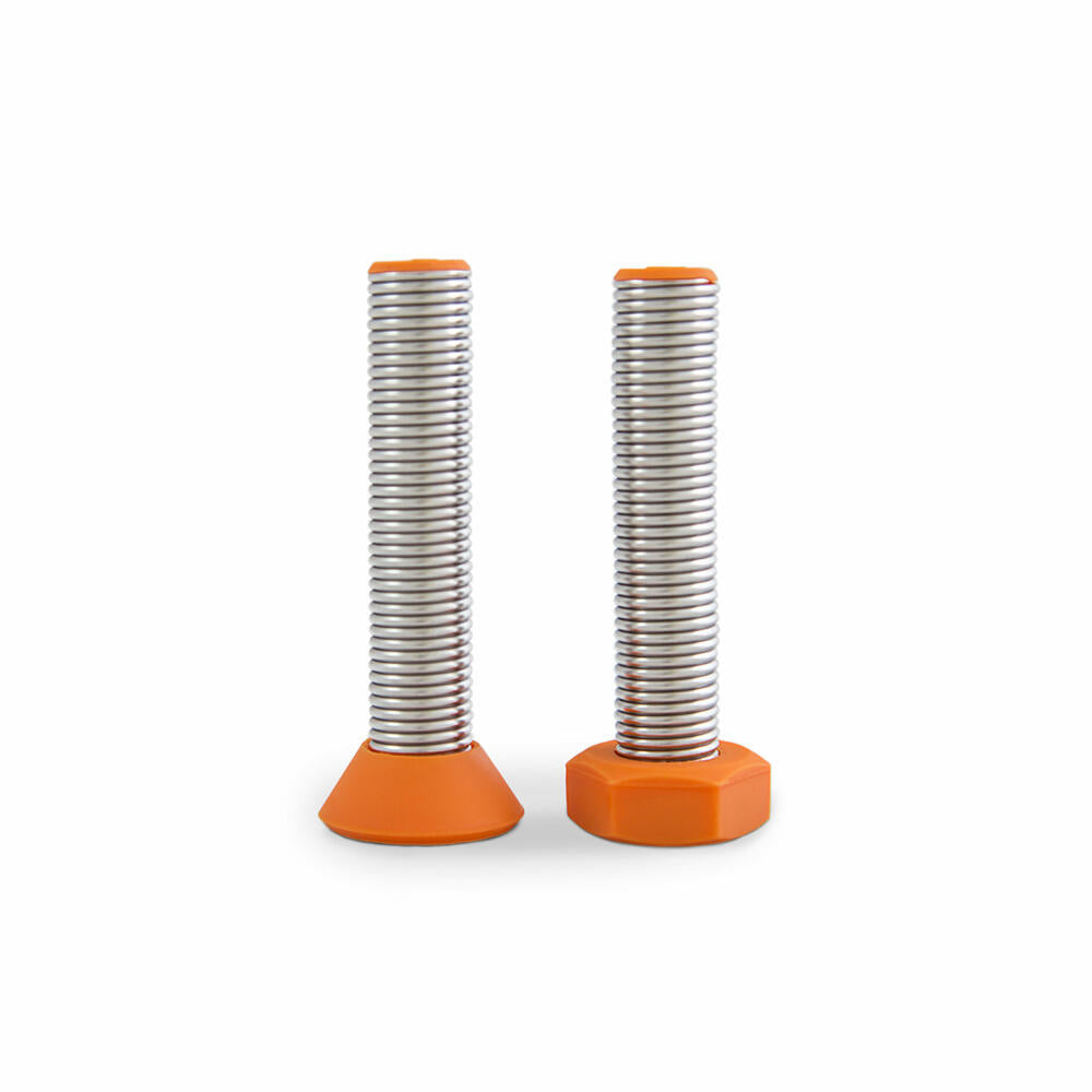 Take2 Biegsie! Color salt and pepper shakers, set of 2, salt shakers, pepper shakers, salt, spice shakers, orange, 98012