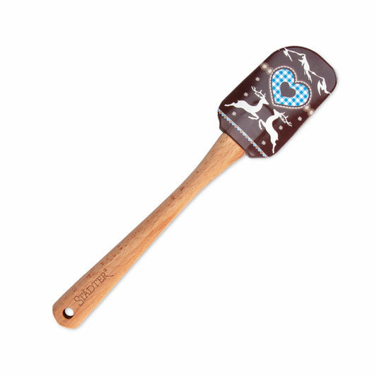 Städter Dough Scraper Deer, Dough Scraper, Dough Spatula, Dough Divider, Wood / Plastic, 25 cm, 504240