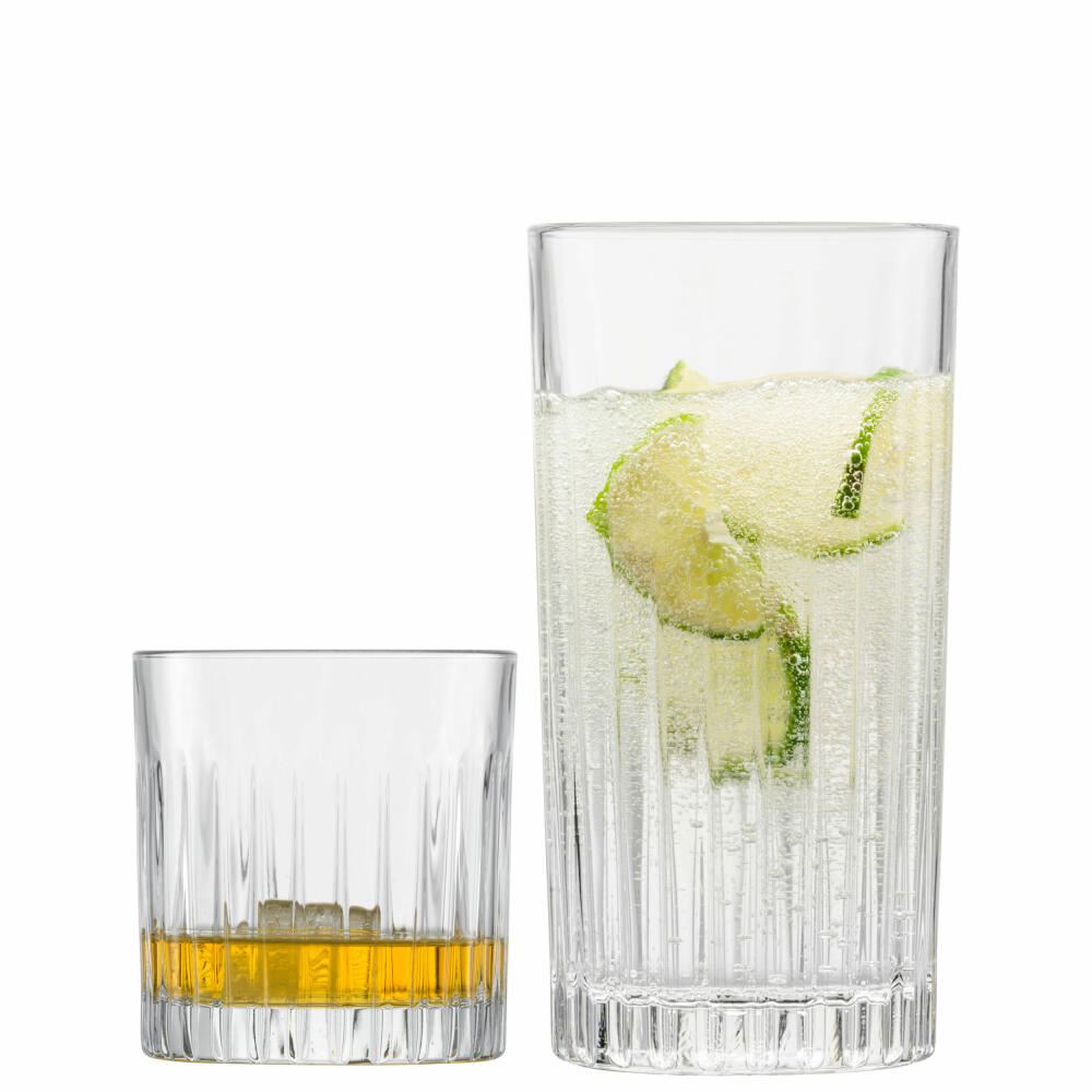 Schott Zwiesel glass set Stage 8-piece, 4 long drink glasses, 4 tumblers, crystal glass, 121882