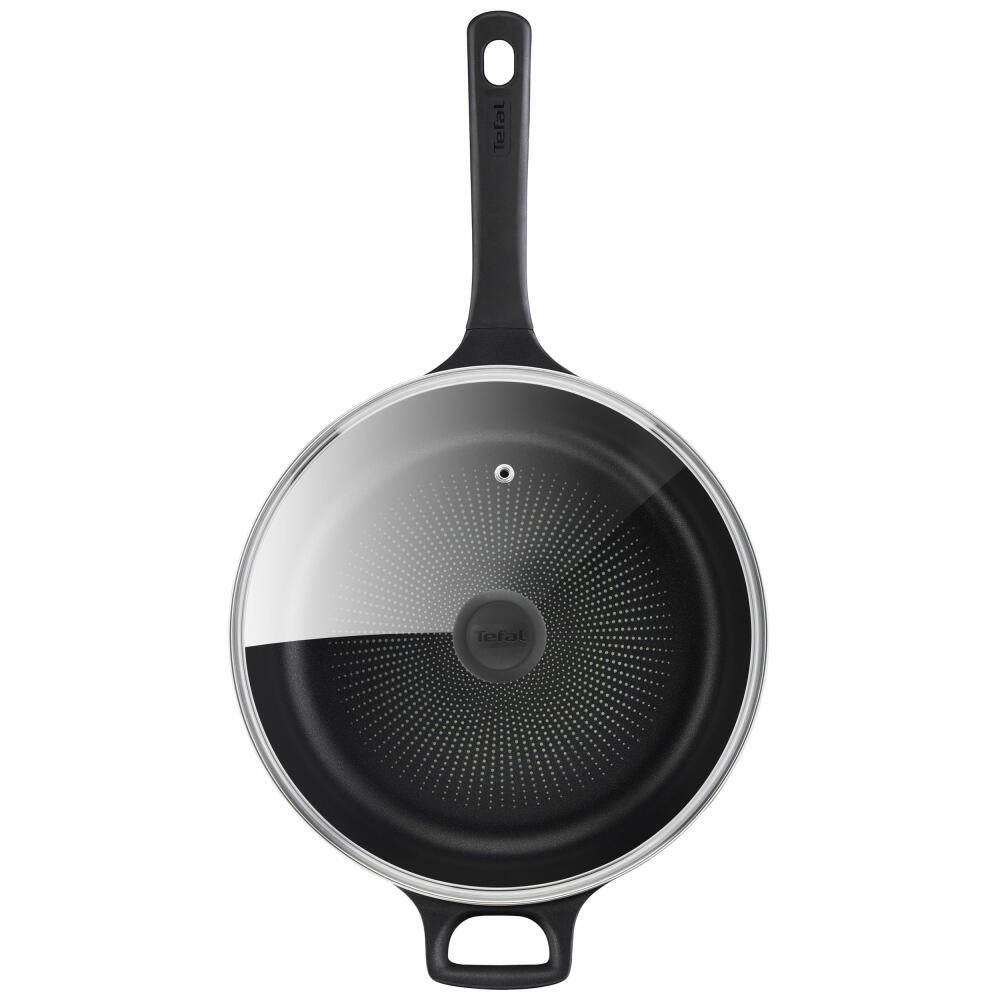 Tefal Trattoria Pro Schmorpfanne, Pfanne, Induktionsgeeignet, Aluguss, Ø 28 cm, G61237