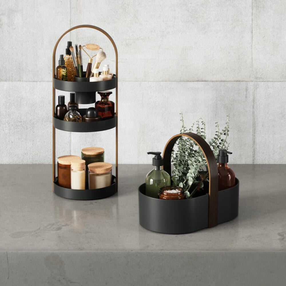 Umbra Kosmetik-Organizer Bellwood 3-stufig, Make-Up-Ständer, Recycelte – Ambiente3000
