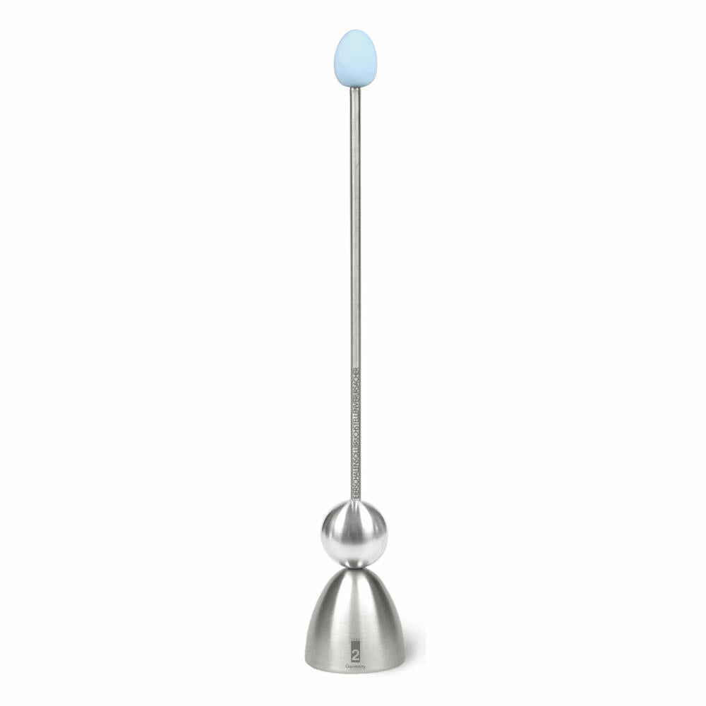 Take2 Clack Retro Edition 2 Eggshell Breaking Point Maker, Egg Topper, Egg Opener, Egg Cracker, Light Blue, 99054