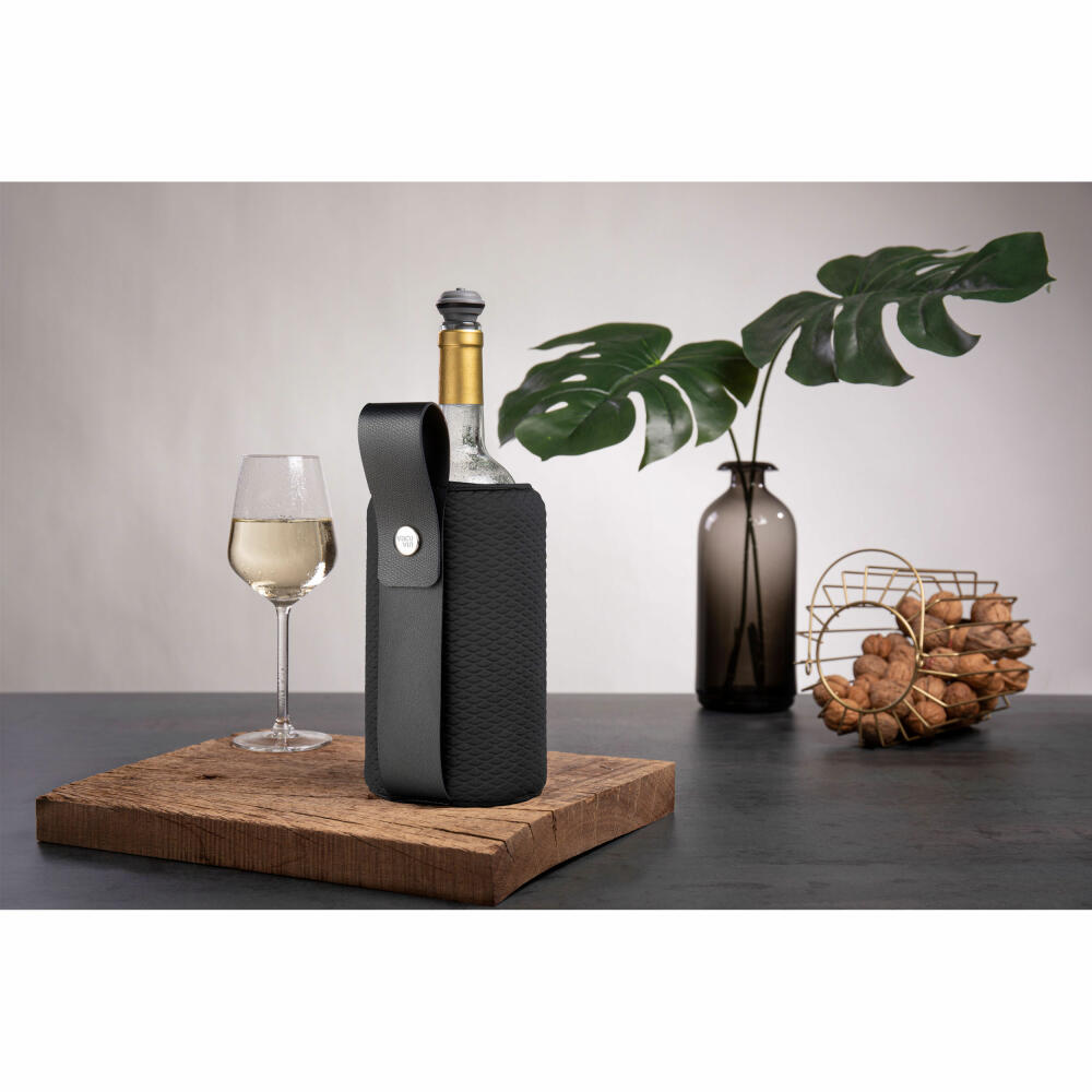 Vacu Vin Active Bottle Cooler Artico, Wine Cooler, Active Cooler, Neoprene, Artificial Leather, 38864606