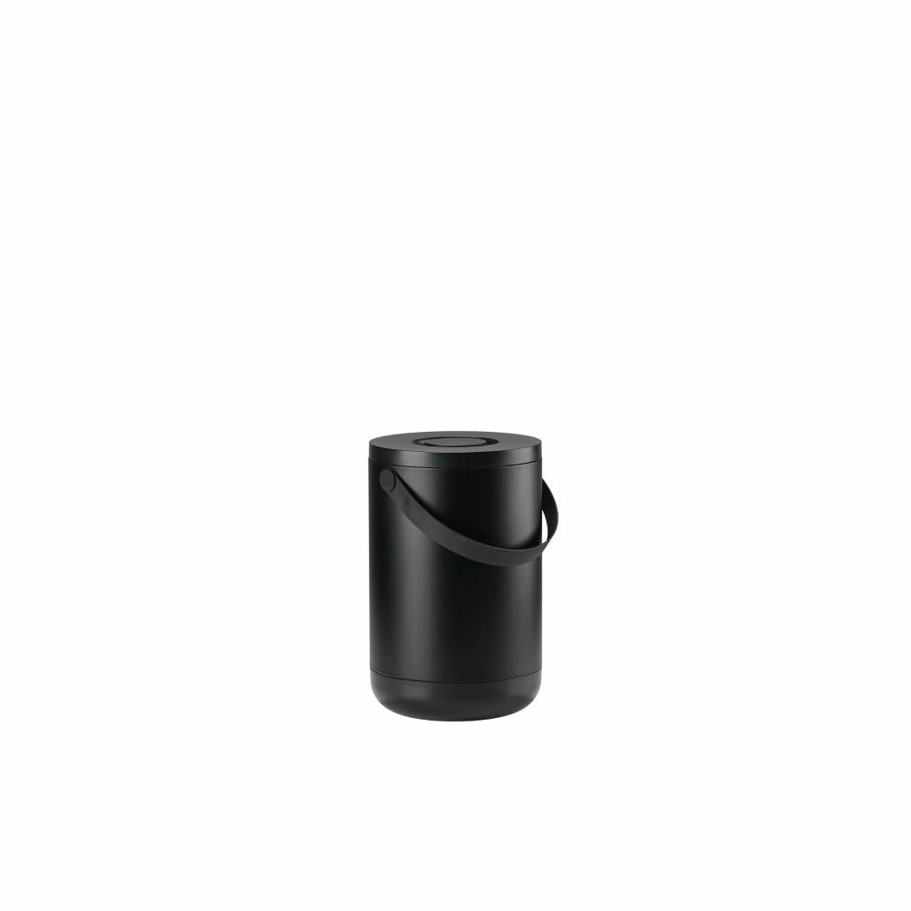 Zone Denmark Trash can Circular, waste bin, waste container, ABS, Black, 22 L, 26515