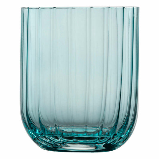 Zwiesel Glass Vase Dialogue, flower vase, decorative vase, glass, petrol, 12.4 cm, 122759