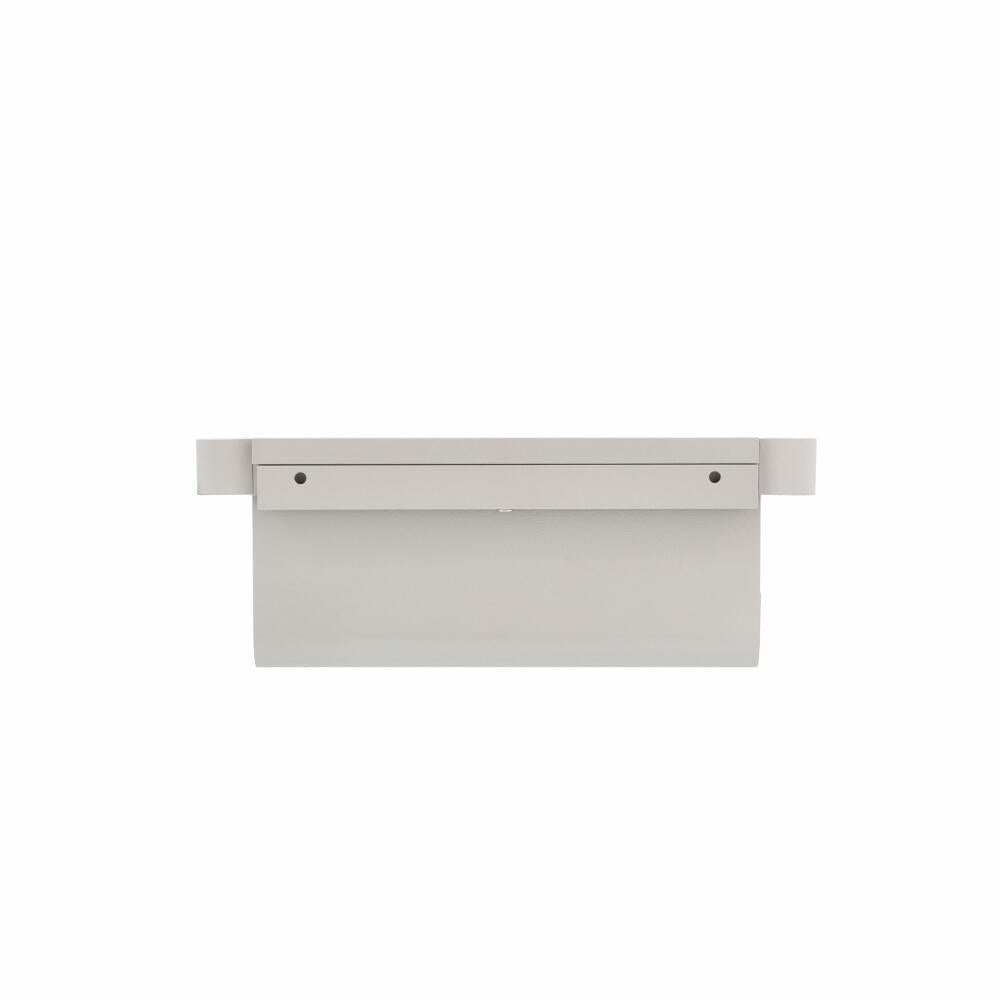 Zone Denmark shower shelf Rim, shower shelf, bathroom shelf, aluminum, white, 22 x 11 x 9 cm, 14468