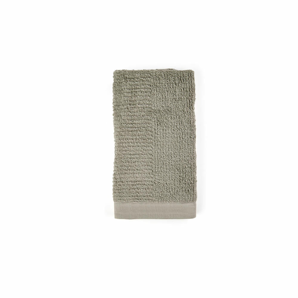 Zone Denmark Towel Classic, Bath Towel, Shower Towel, Cotton, Eucalyptus Green, 100 x 50 cm, 331871