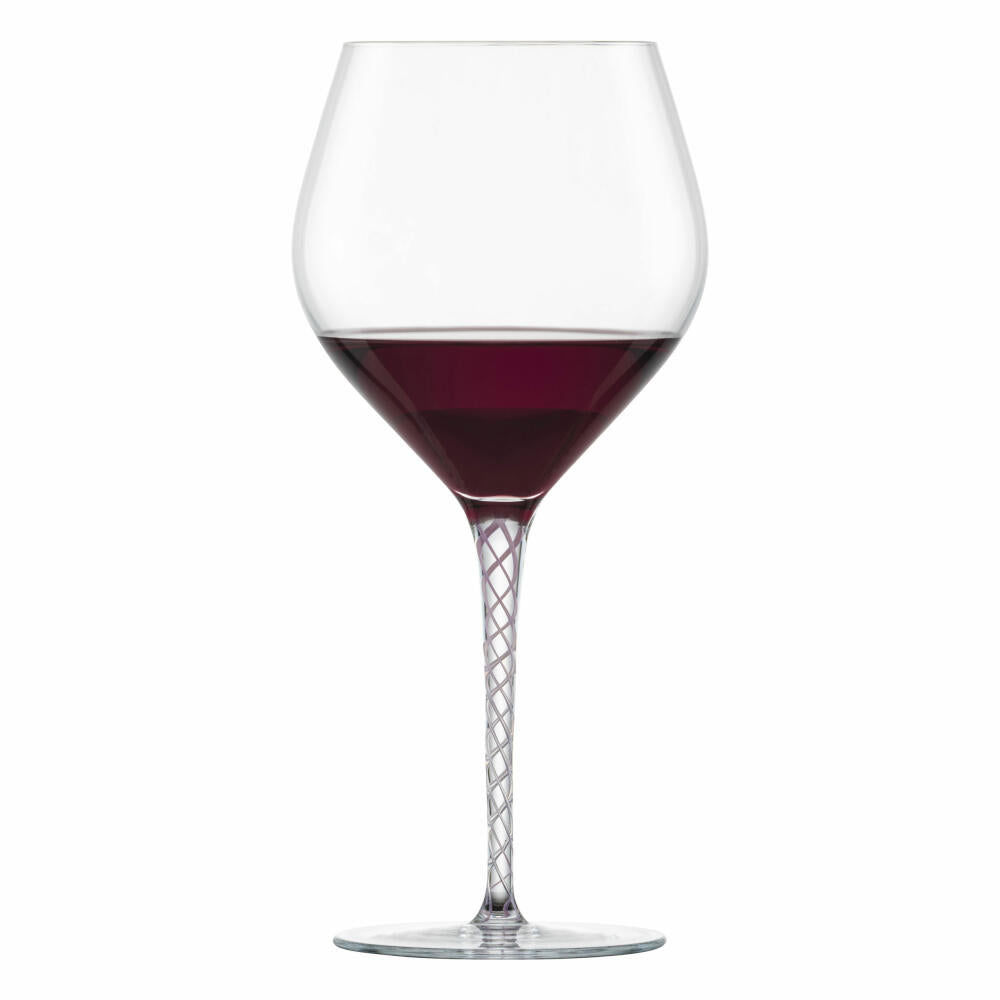 Zwiesel Glas Handmade Burgundy Red Wine Glass Spirit Rosé Set of 2, Wine Glass, 646 ml, 121639