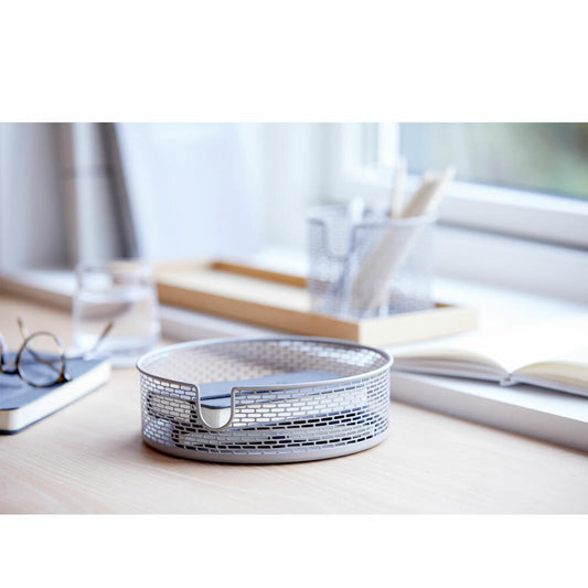 Zone Denmark Korb, Metallkorb, Aufbewahrungskorb, Make Up Organizer, Metall / Eisen, Taupe, Ø 20 cm, 10578