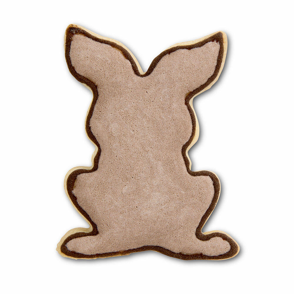 Städter cookie cutter rabbit, cookie cutter, cookie mold, biscuit, cookies, stainless steel, 8 cm, 116085