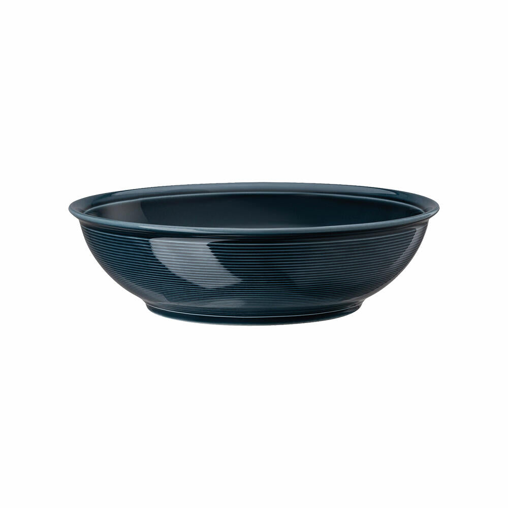 Thomas Trend Colour Schüssel flach, Schale, Porzellan, Night Blue, 27 cm, 11400-401920-13027