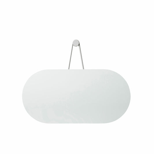 Zone Denmark Wandspiegel A-Wall Mirror, Wand Spiegel, Garderobenspiegel, Metall, Soft Grey, 60 x 30 cm, 332069