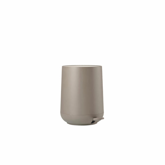 Zone Denmark pedal bin Nova, pedal bin, trash can, cosmetic bin, bathroom bin, ABS, taupe, 5 L, 28085