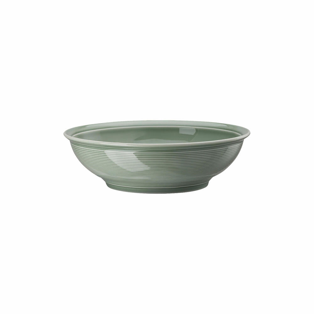 Thomas Trend Colour Schüssel flach, Schale, Porzellan, Moss Green, 22 cm, 11400-401922-13022