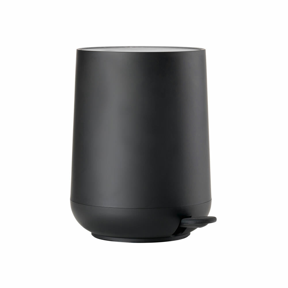 Zone Denmark Pedal Bin Nova, Pedal Bin, Trash can, Cosmetic bin, Bathroom bin, ABS, Black, 5 L, 330130