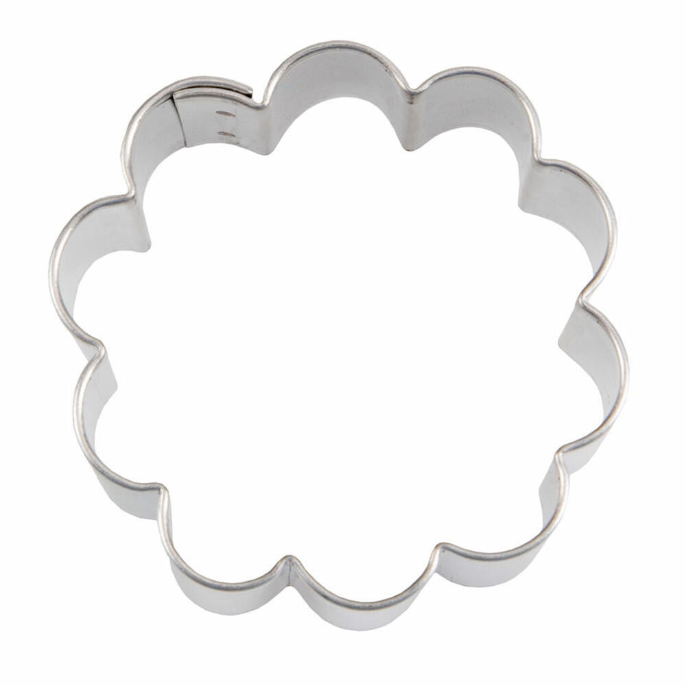 Städter Rosette Wavy Cookie Cutter, Cookie Cutter, Biscuit Cutter, Stainless Steel, 4 cm, 124042